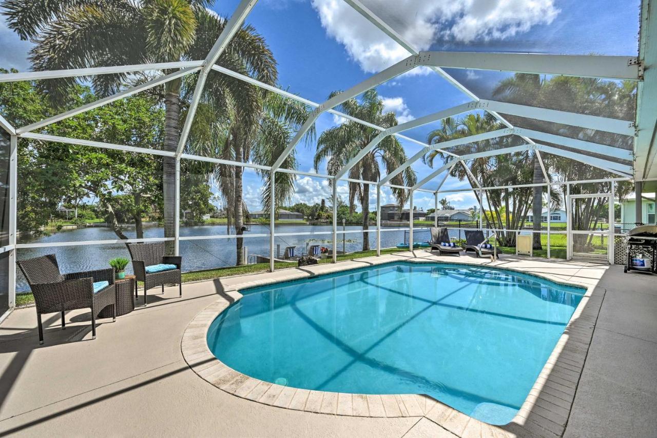 Pet-Friendly Escape With Dock And Kayaks In Cape Coral Exterior foto