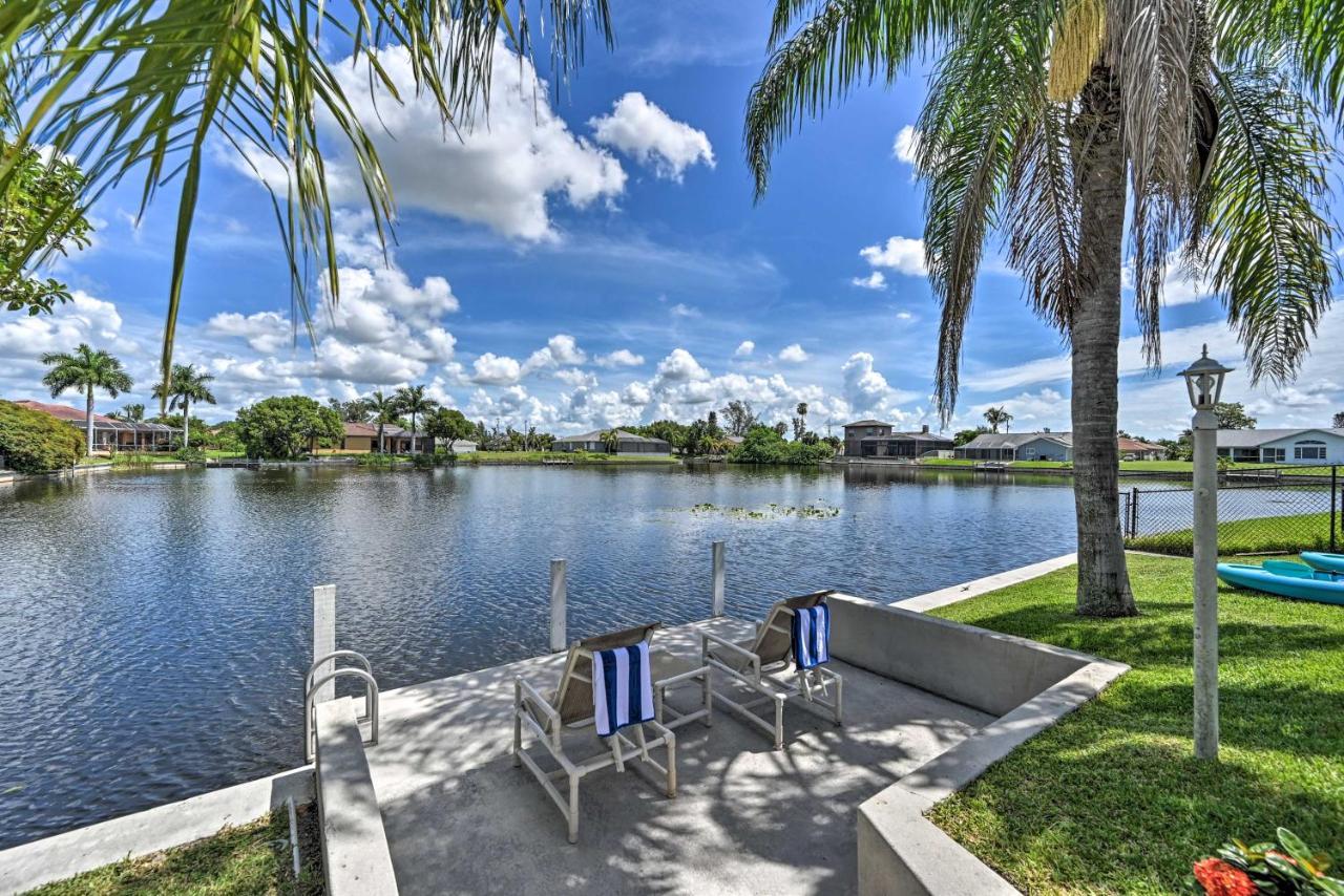 Pet-Friendly Escape With Dock And Kayaks In Cape Coral Exterior foto